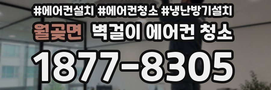 월곶면 벽걸이 에어컨 청소