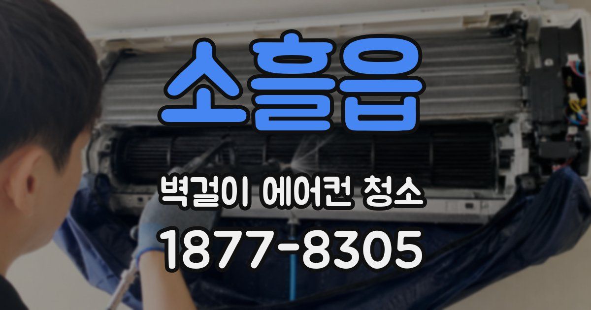 소흘읍 벽걸이 에어컨 청소