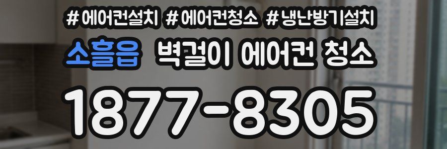 소흘읍 벽걸이 에어컨 청소