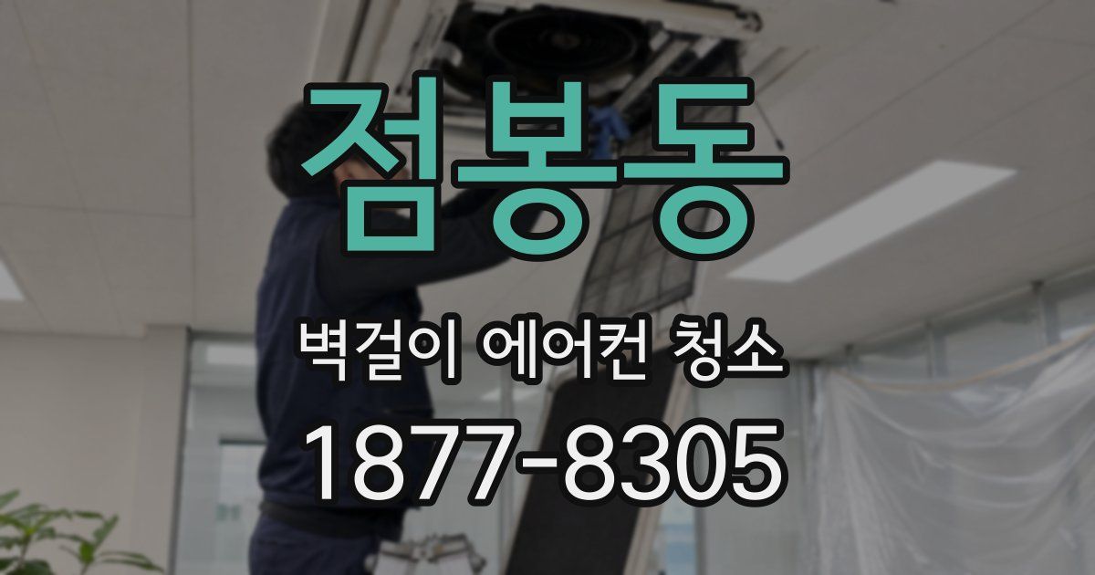 점봉동 벽걸이 에어컨 청소