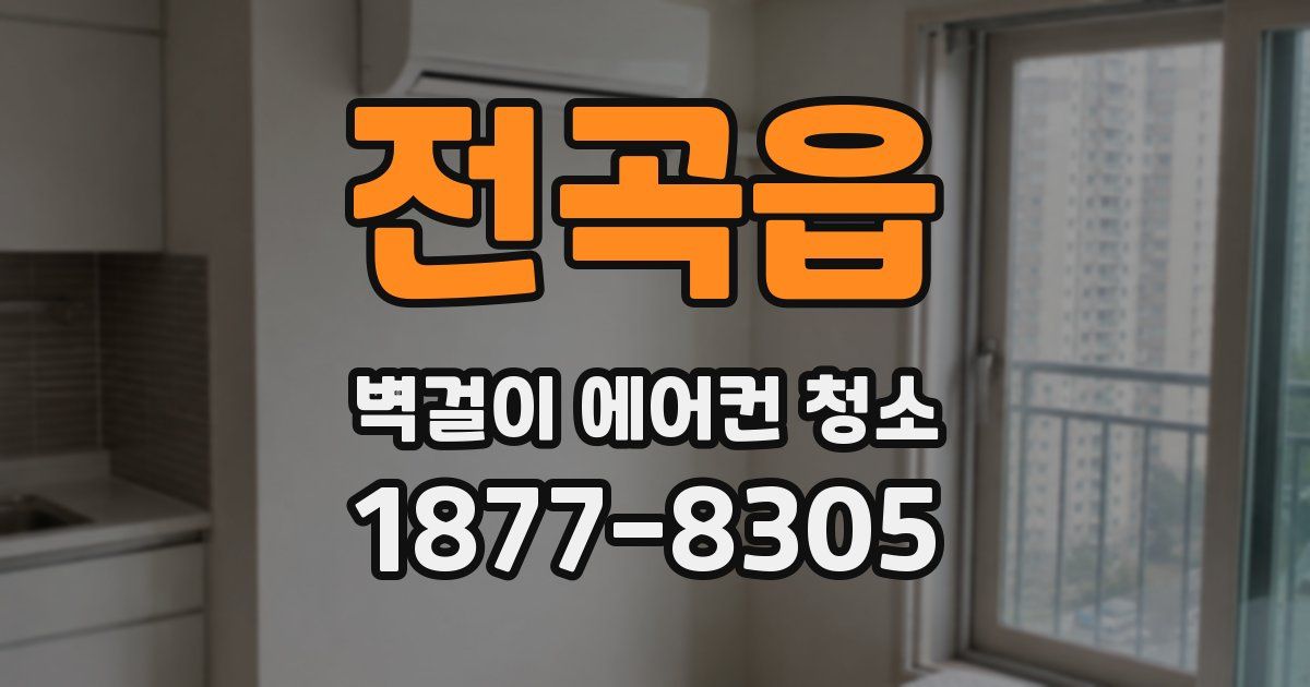전곡읍 벽걸이 에어컨 청소