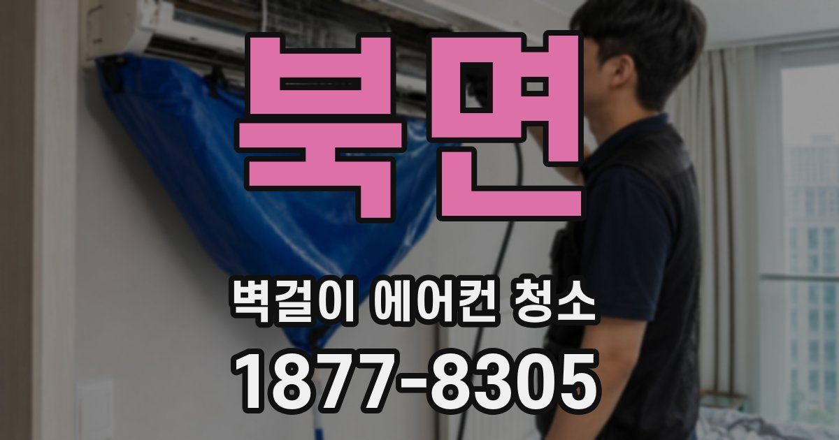북면 벽걸이 에어컨 청소