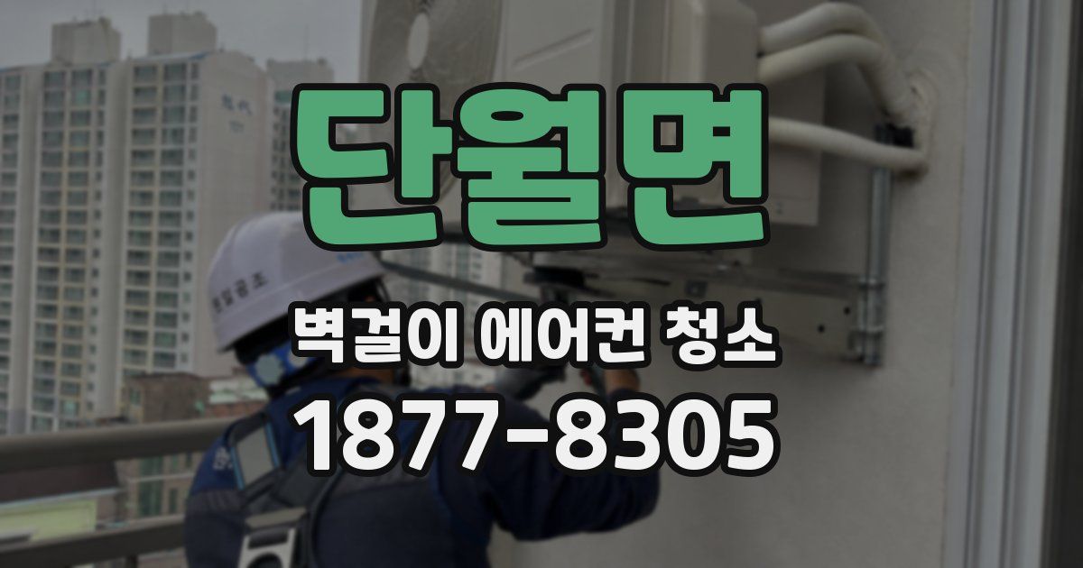 단월면 벽걸이 에어컨 청소