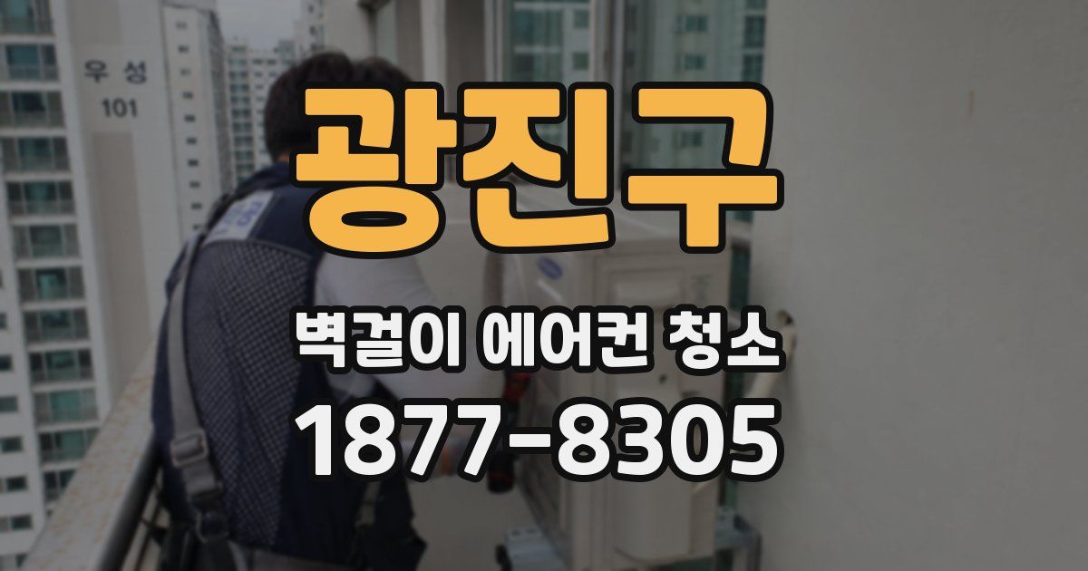 광진구 벽걸이 에어컨 청소