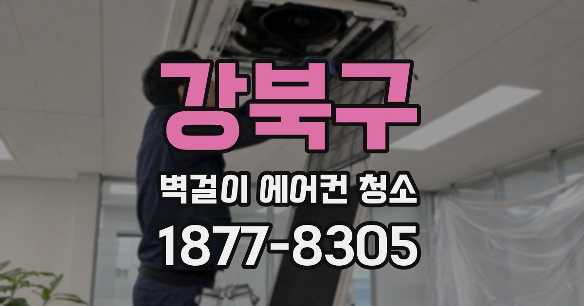 강북구 벽걸이 에어컨 청소