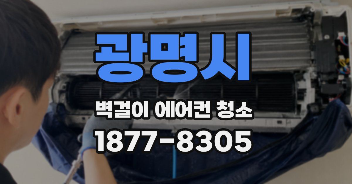 광명시 벽걸이 에어컨 청소