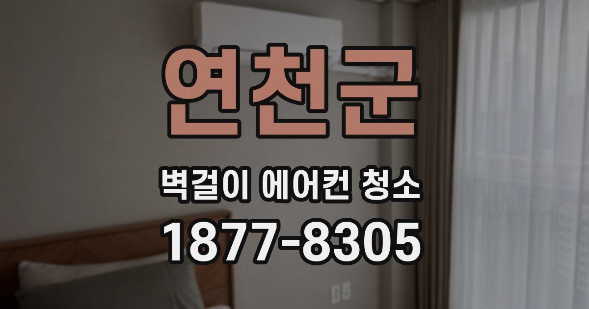연천군 벽걸이 에어컨 청소