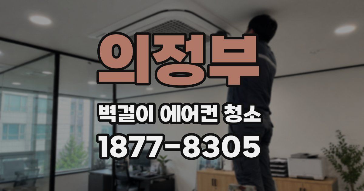 의정부 벽걸이 에어컨 청소