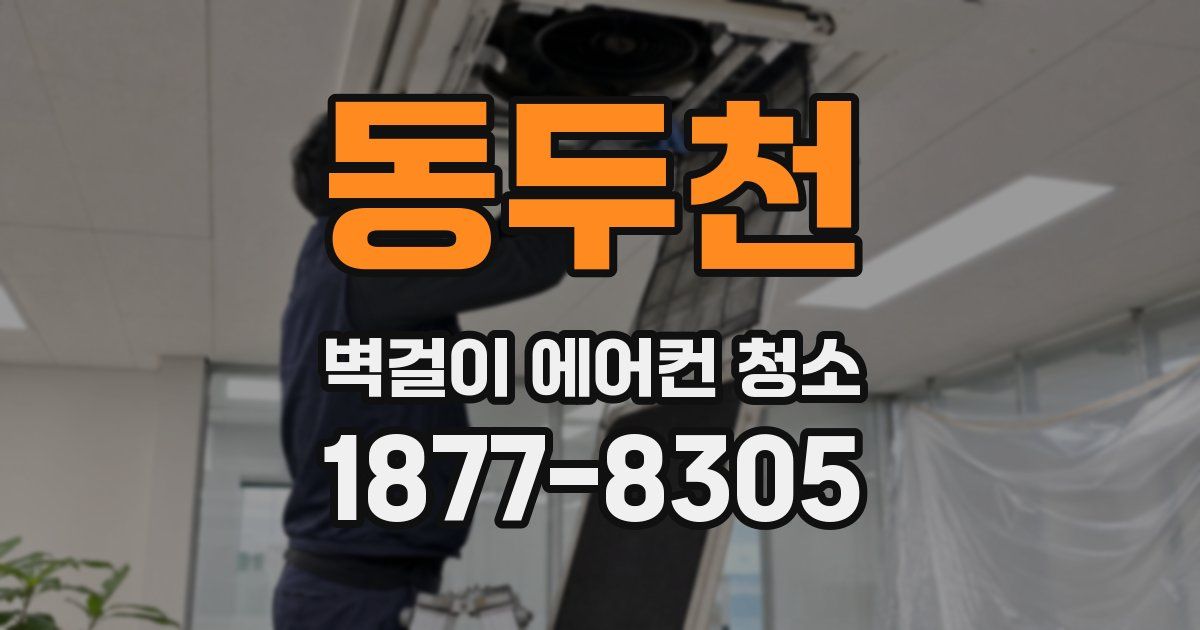 동두천 벽걸이 에어컨 청소