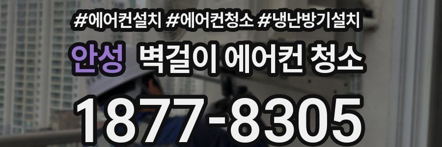 안성 벽걸이 에어컨 청소