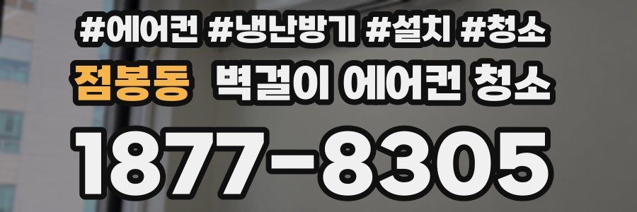 점봉동 벽걸이 에어컨 청소