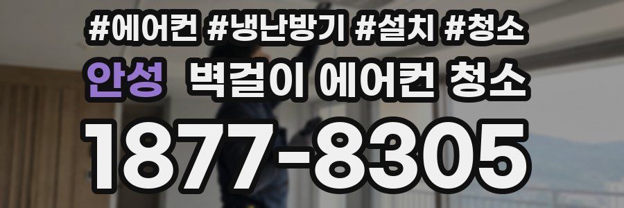 안성 벽걸이 에어컨 청소