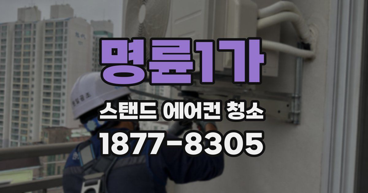 명륜1가 스탠드 에어컨 청소