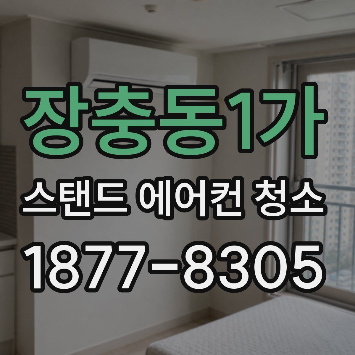 장충동1가 스탠드 에어컨 청소