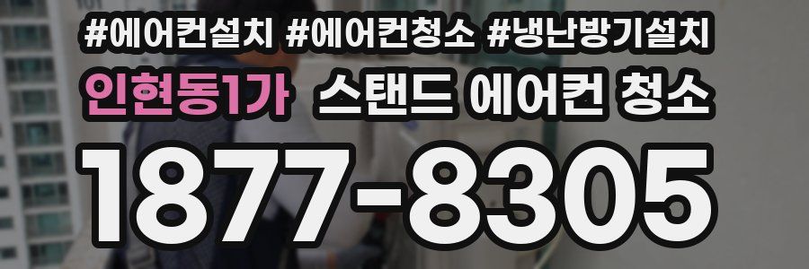인현동1가 스탠드 에어컨 청소