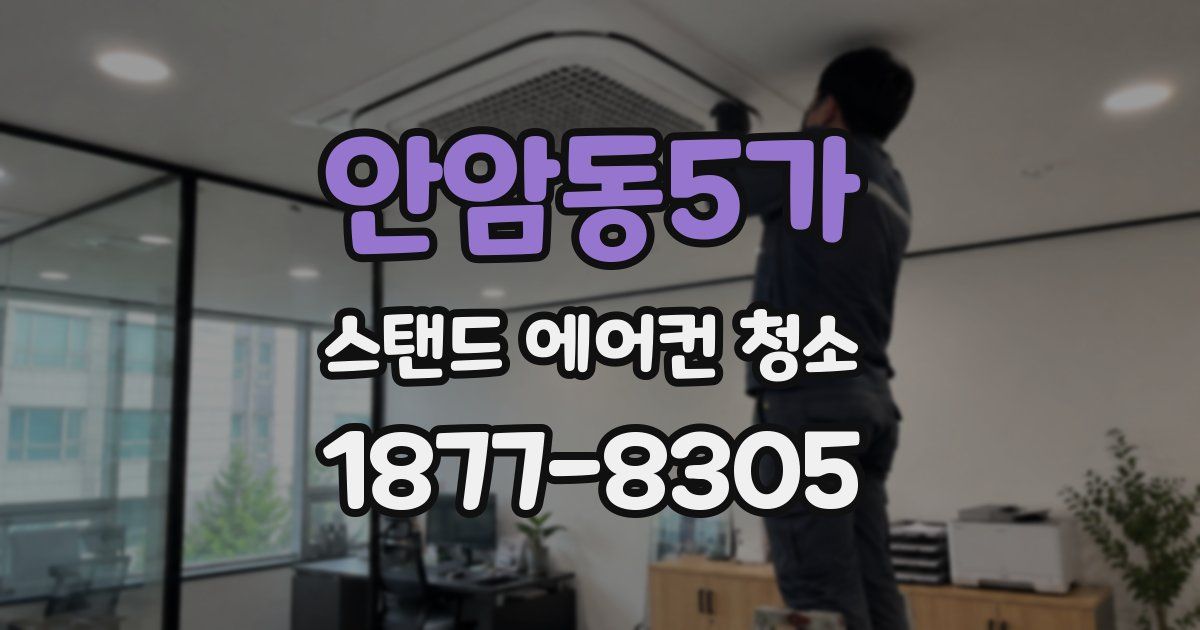 안암동5가 스탠드 에어컨 청소