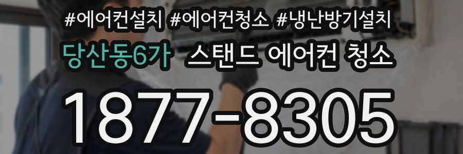 당산동6가 스탠드 에어컨 청소