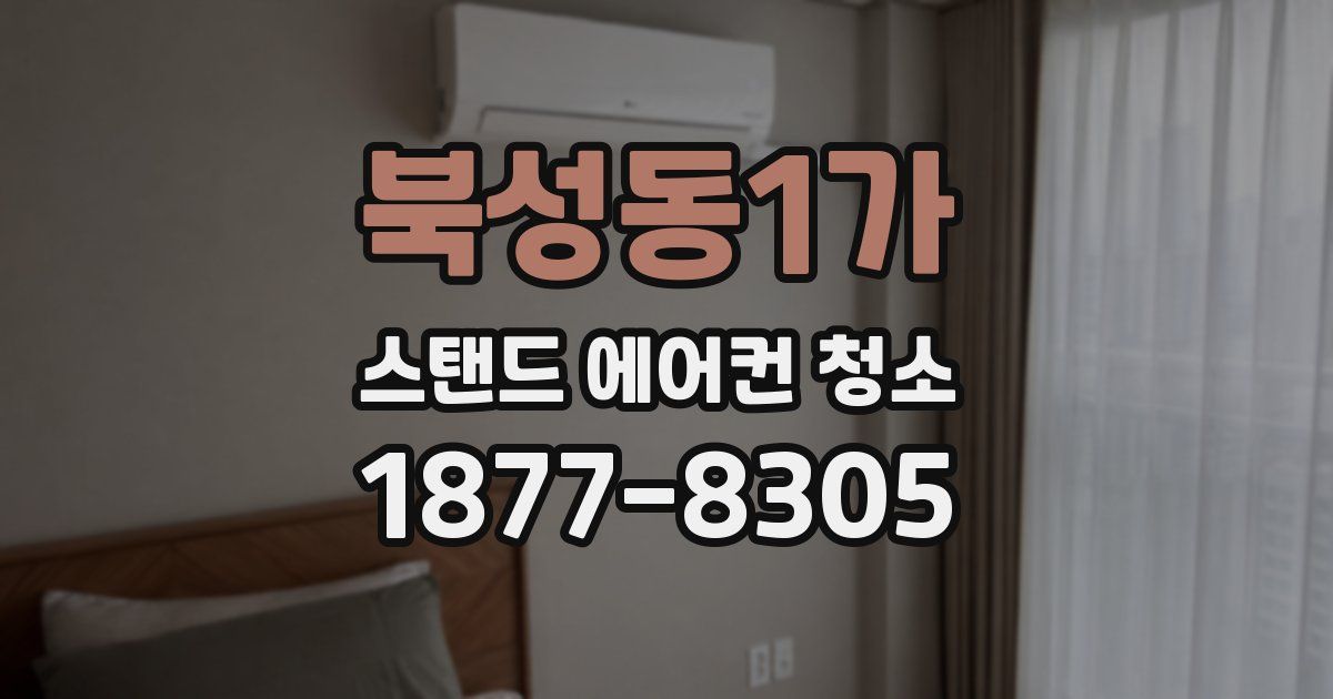 북성동1가 스탠드 에어컨 청소
