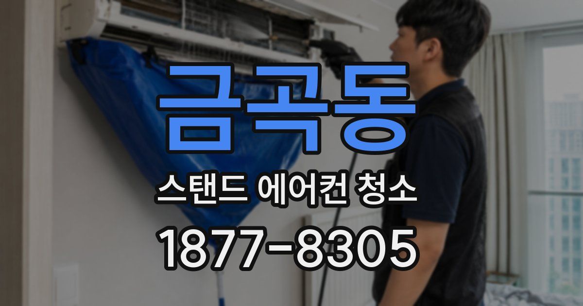 금곡동 스탠드 에어컨 청소