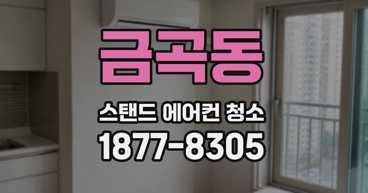 금곡동 스탠드 에어컨 청소