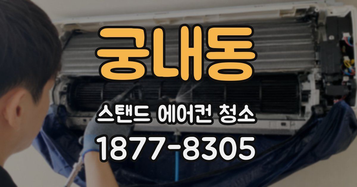 궁내동 스탠드 에어컨 청소