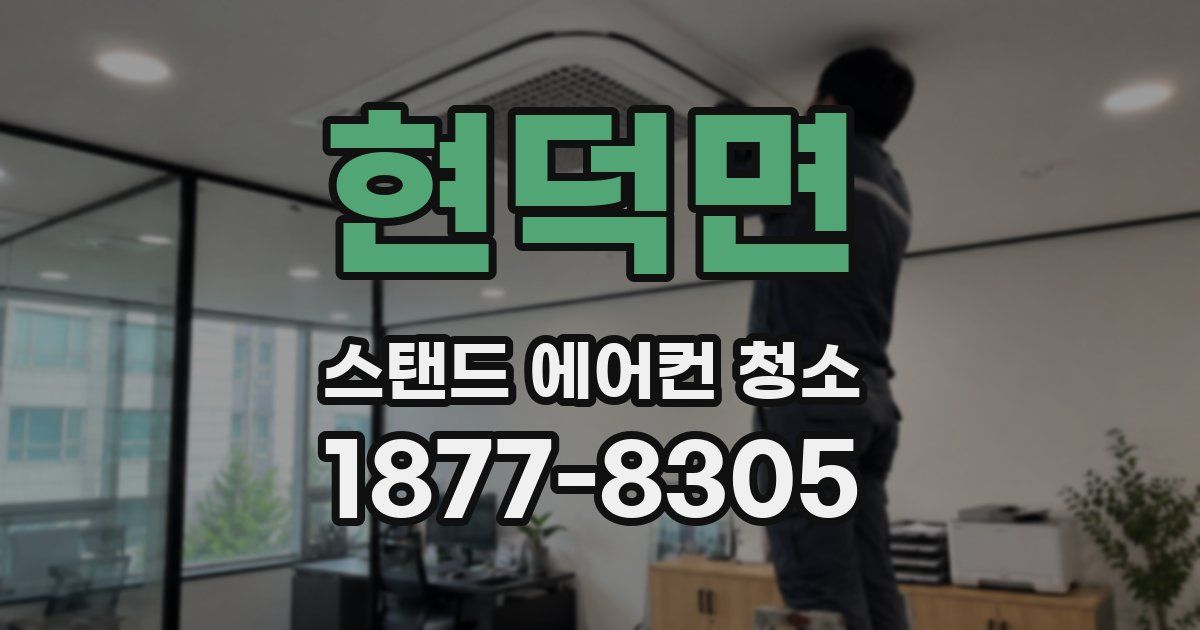 현덕면 스탠드 에어컨 청소