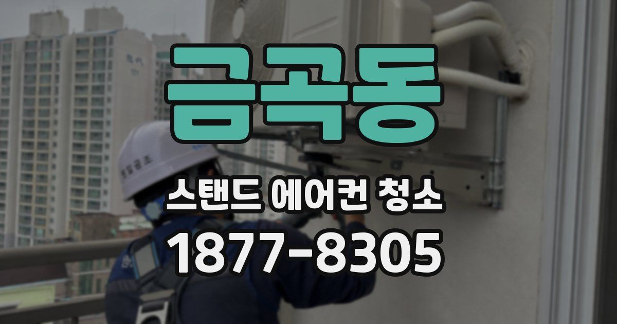 금곡동 스탠드 에어컨 청소