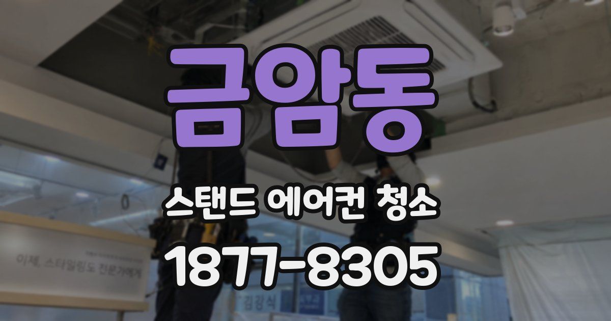 금암동 스탠드 에어컨 청소