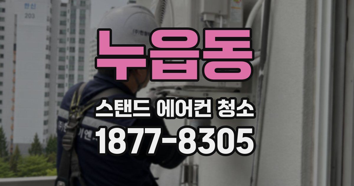 누읍동 스탠드 에어컨 청소