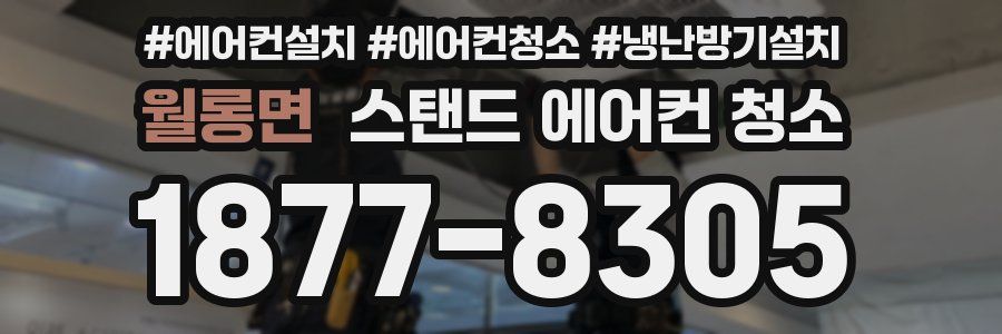 월롱면 스탠드 에어컨 청소