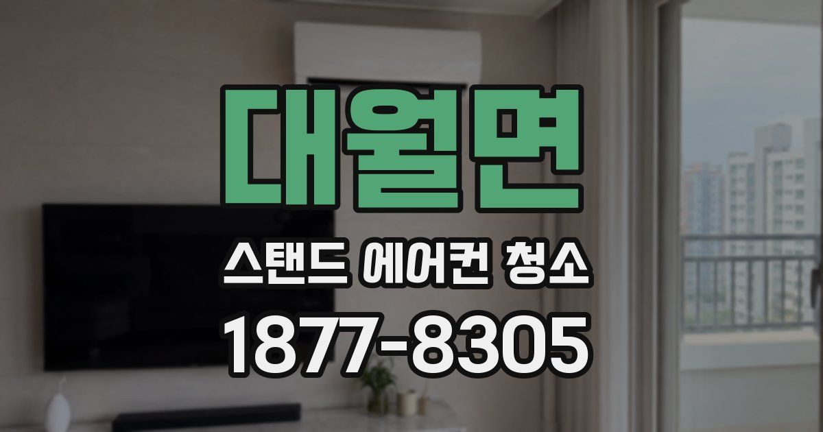 대월면 스탠드 에어컨 청소