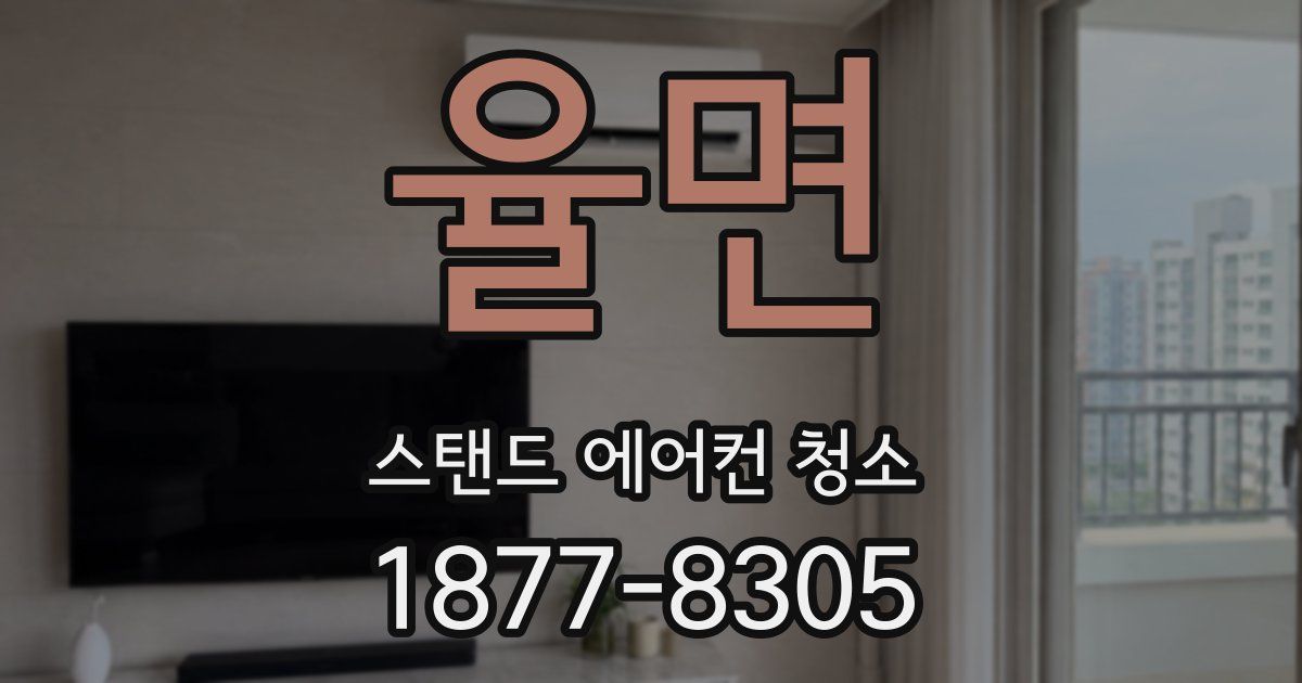 율면 스탠드 에어컨 청소