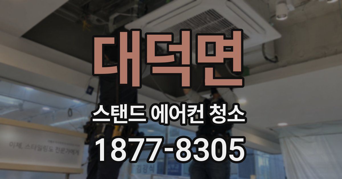 대덕면 스탠드 에어컨 청소