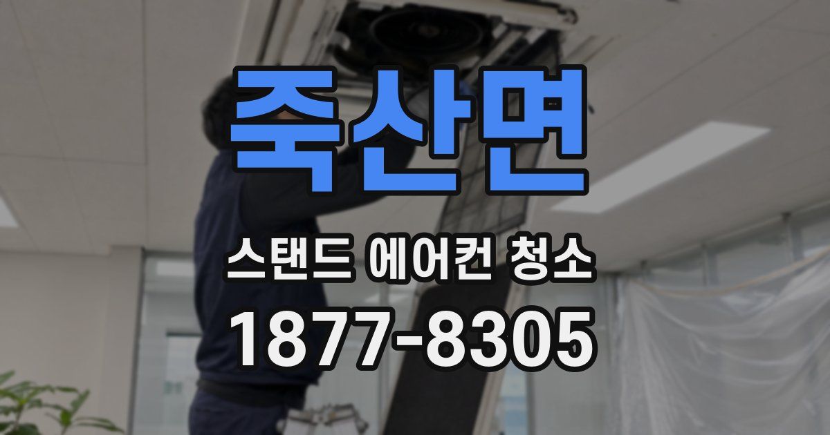 죽산면 스탠드 에어컨 청소