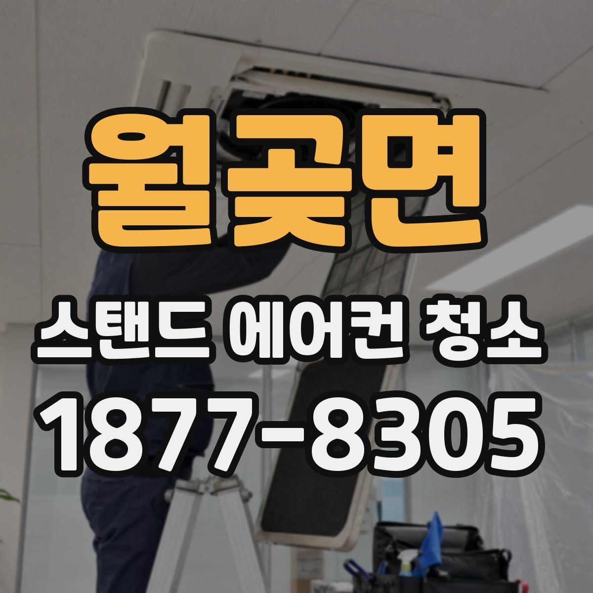 월곶면 스탠드 에어컨 청소