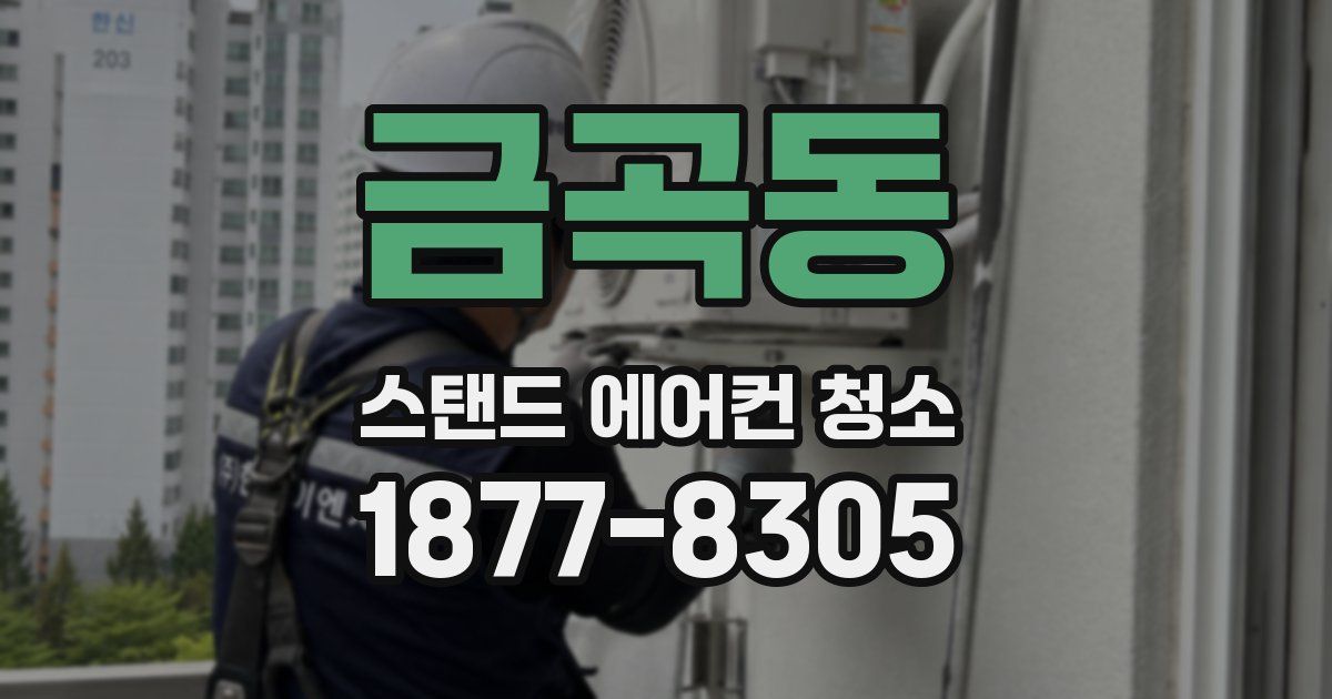 금곡동 스탠드 에어컨 청소
