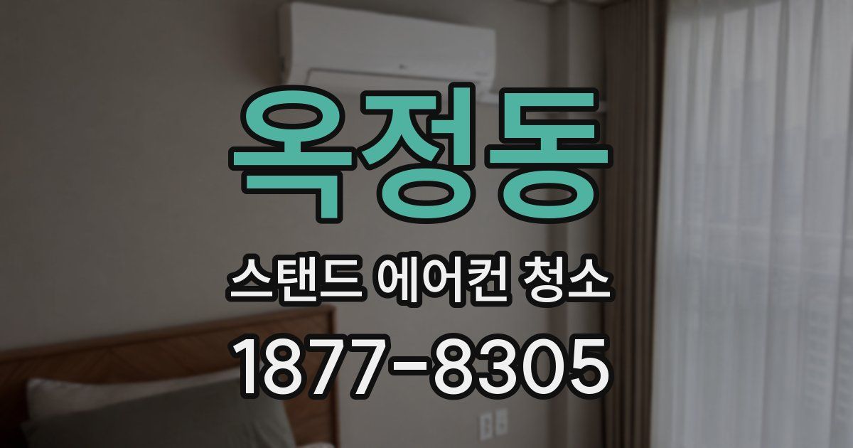 옥정동 스탠드 에어컨 청소