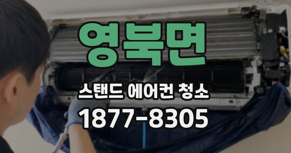 영북면 스탠드 에어컨 청소