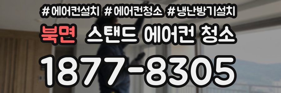 북면 스탠드 에어컨 청소