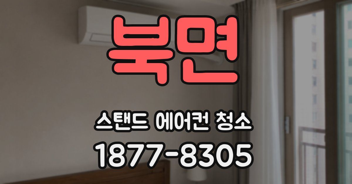 북면 스탠드 에어컨 청소