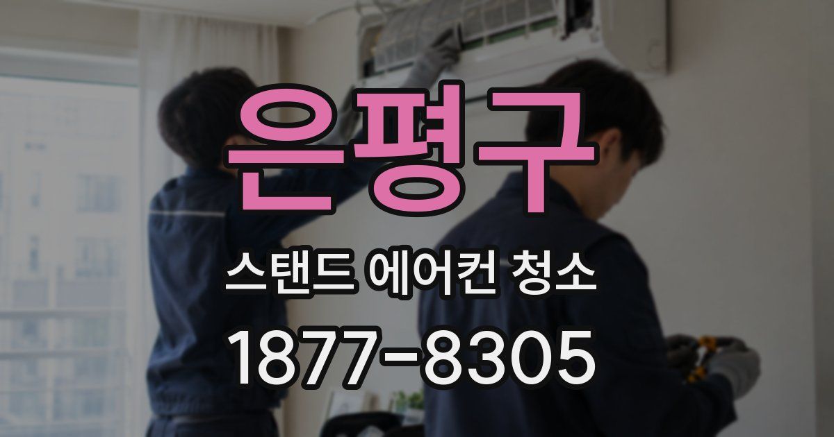 은평구 스탠드 에어컨 청소