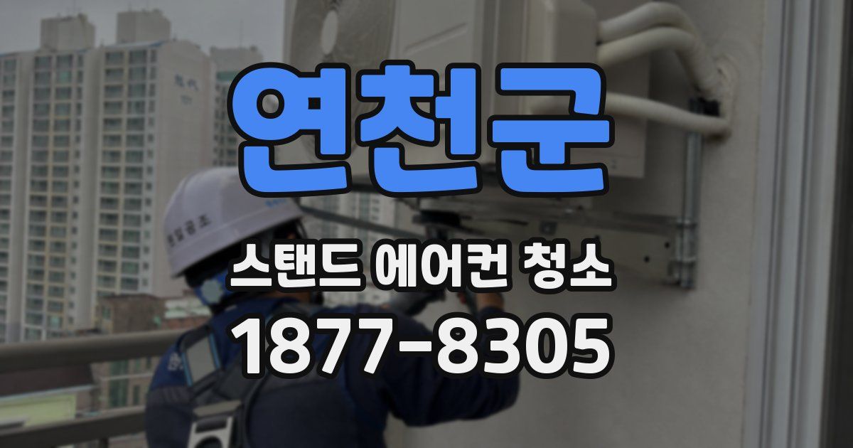 연천군 스탠드 에어컨 청소