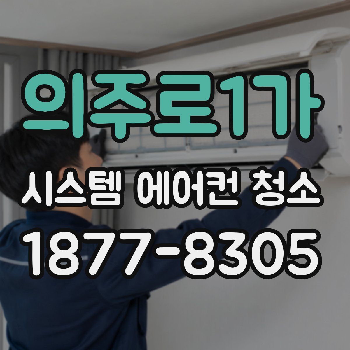 의주로1가 시스템 에어컨 청소
