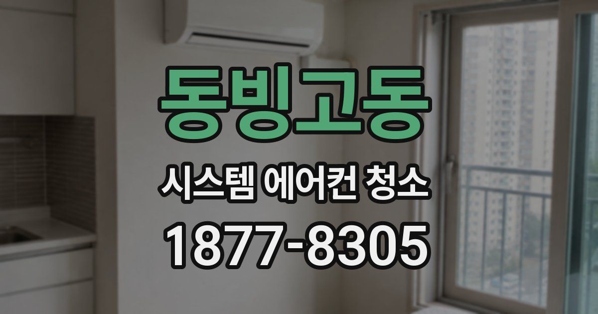 동빙고동 시스템 에어컨 청소