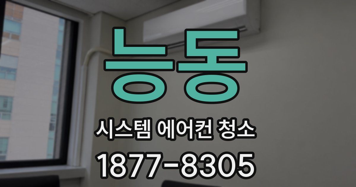 능동 시스템 에어컨 청소