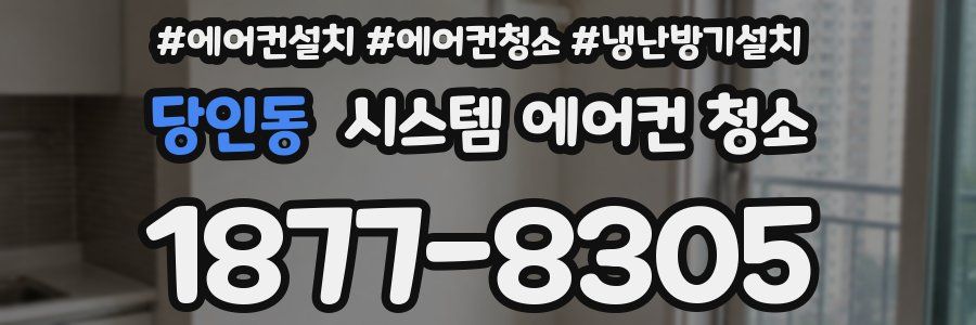 당인동 시스템 에어컨 청소