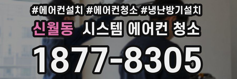 신월동 시스템 에어컨 청소