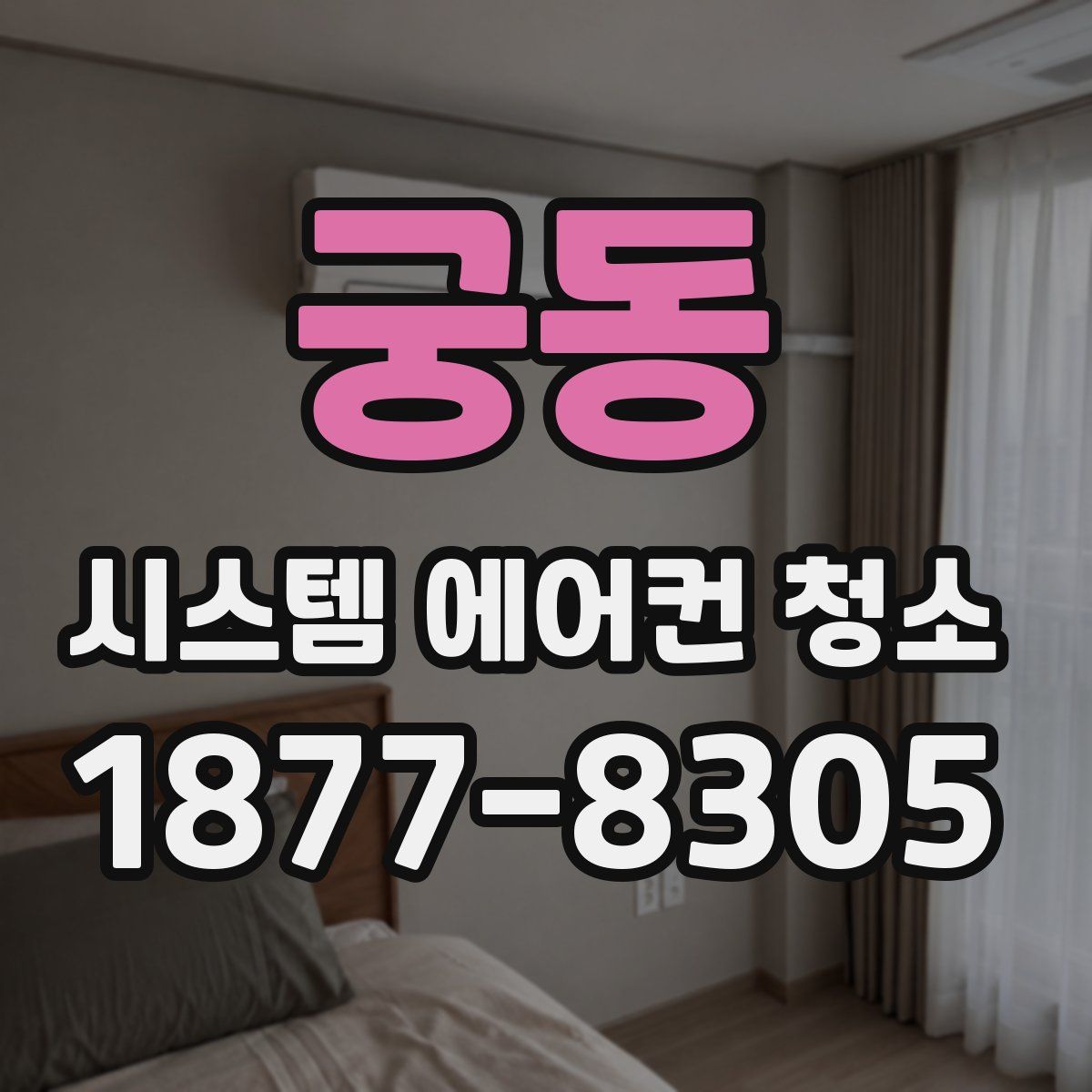 궁동 시스템 에어컨 청소