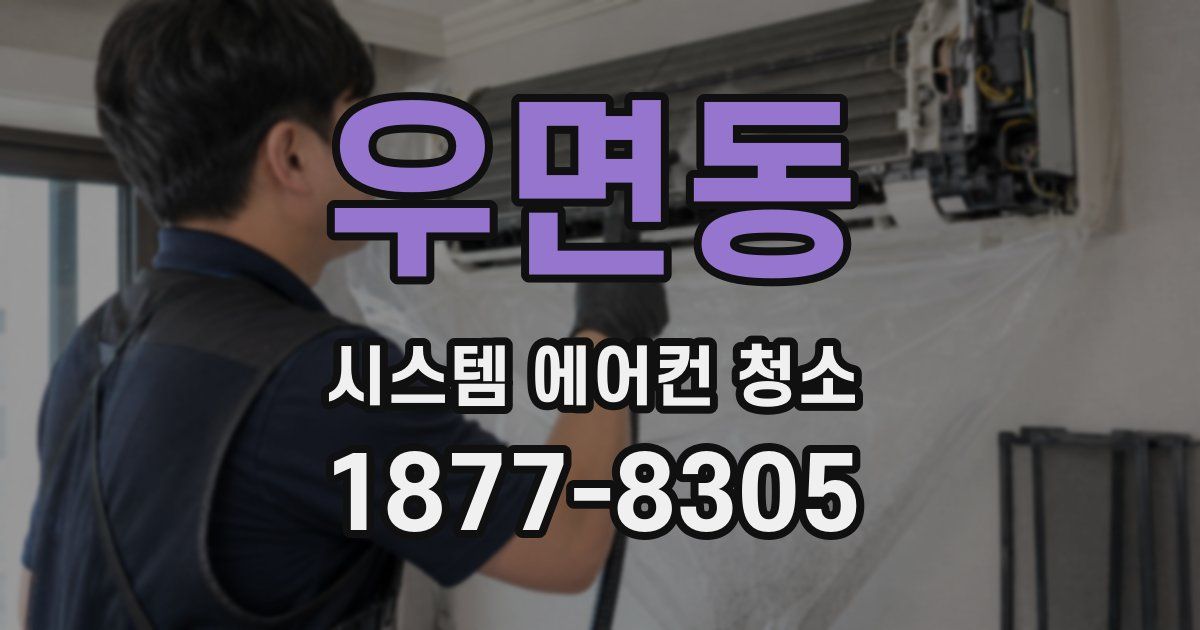 우면동 시스템 에어컨 청소