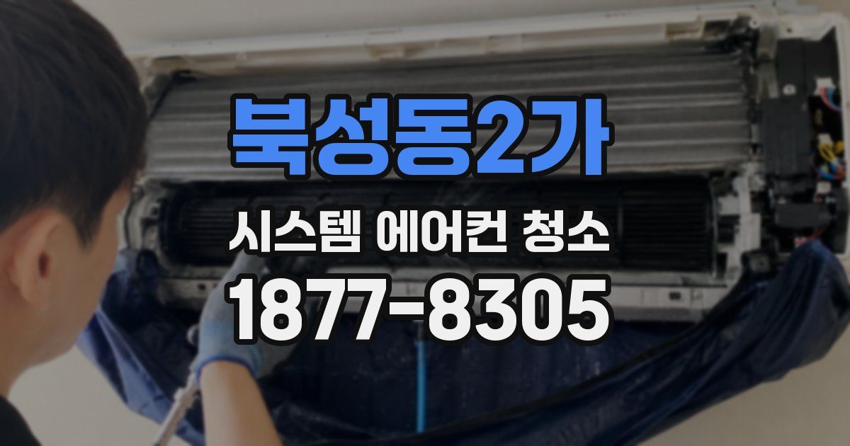 북성동2가 시스템 에어컨 청소